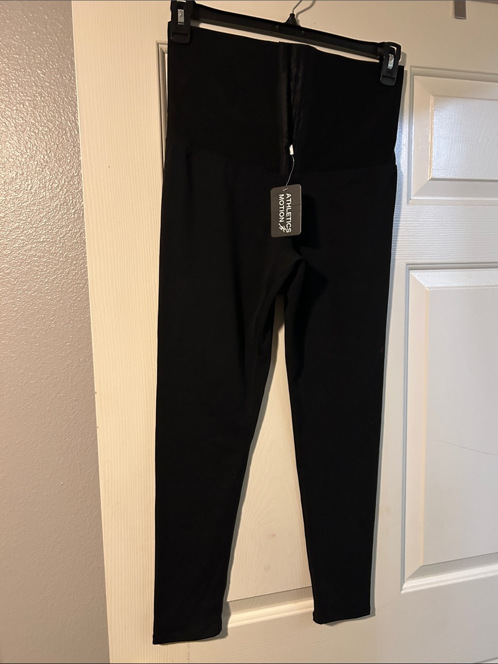 High-Waist Black Leggings -